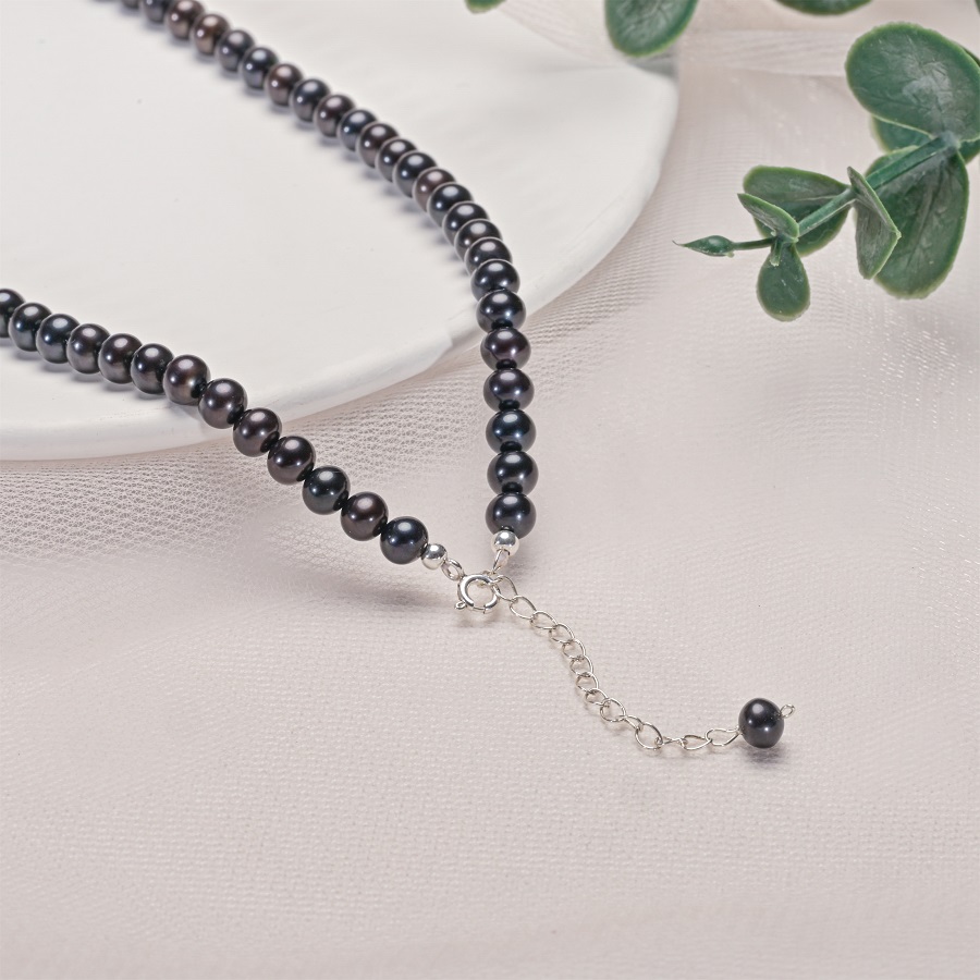 Hengsheng 5-6.5 ミリメートルニアラウンドブラ - Pearl Trim Chain のレビューと価格
